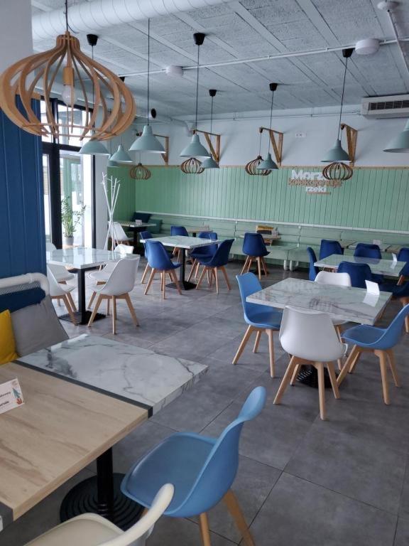 Klimatyzowany Apartament Blue , Sarbinowo Parking Basen Dış mekan fotoğraf