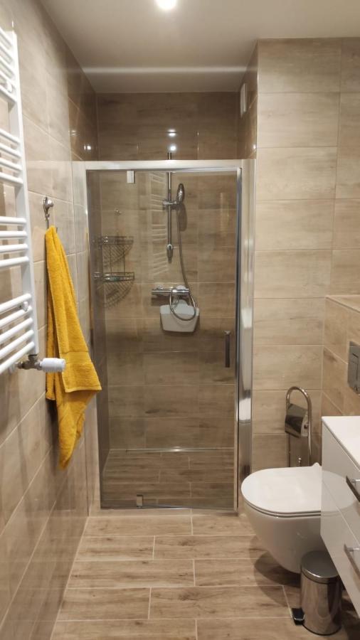 Klimatyzowany Apartament Blue , Sarbinowo Parking Basen Dış mekan fotoğraf