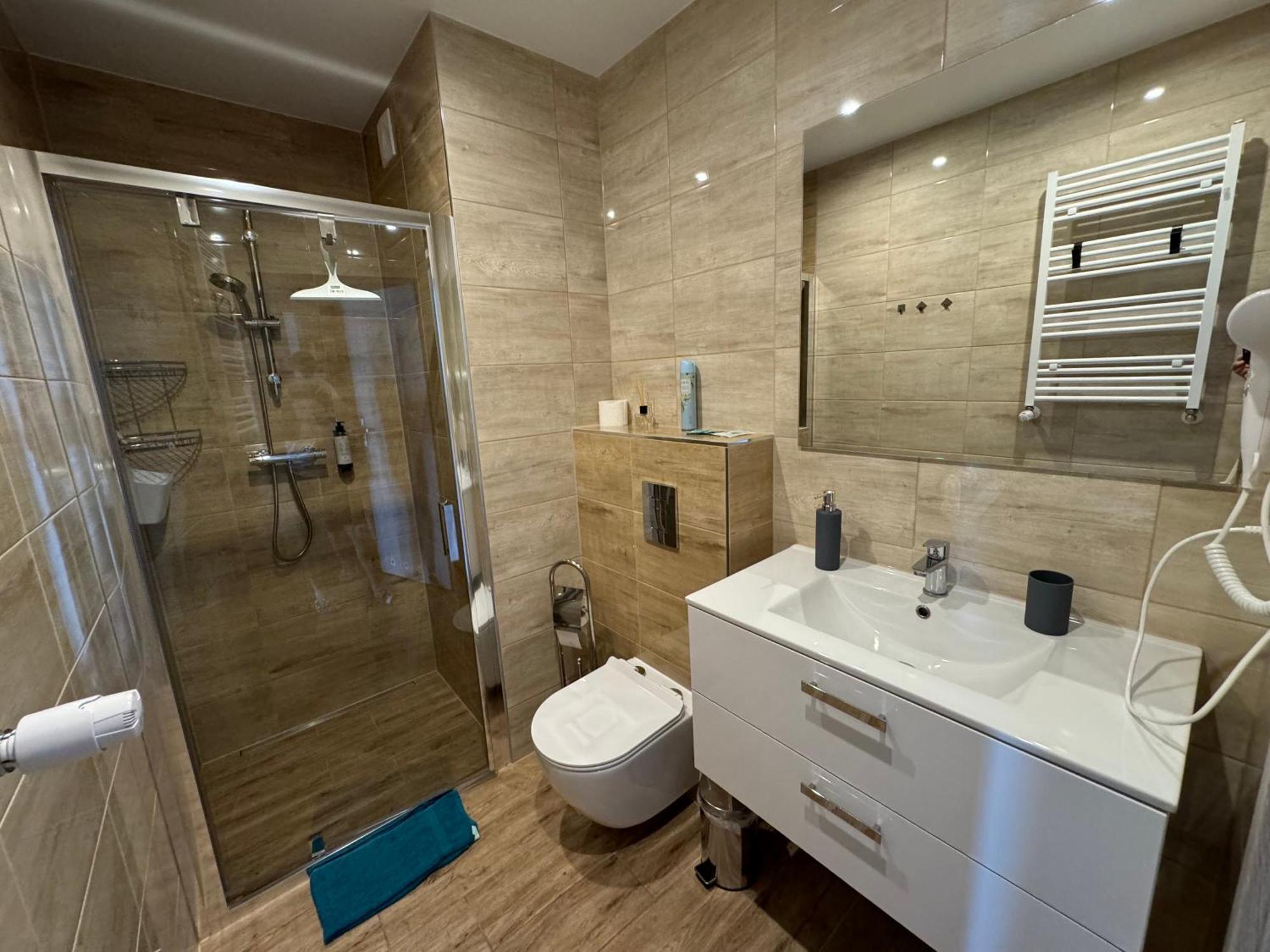 Klimatyzowany Apartament Blue , Sarbinowo Parking Basen Dış mekan fotoğraf