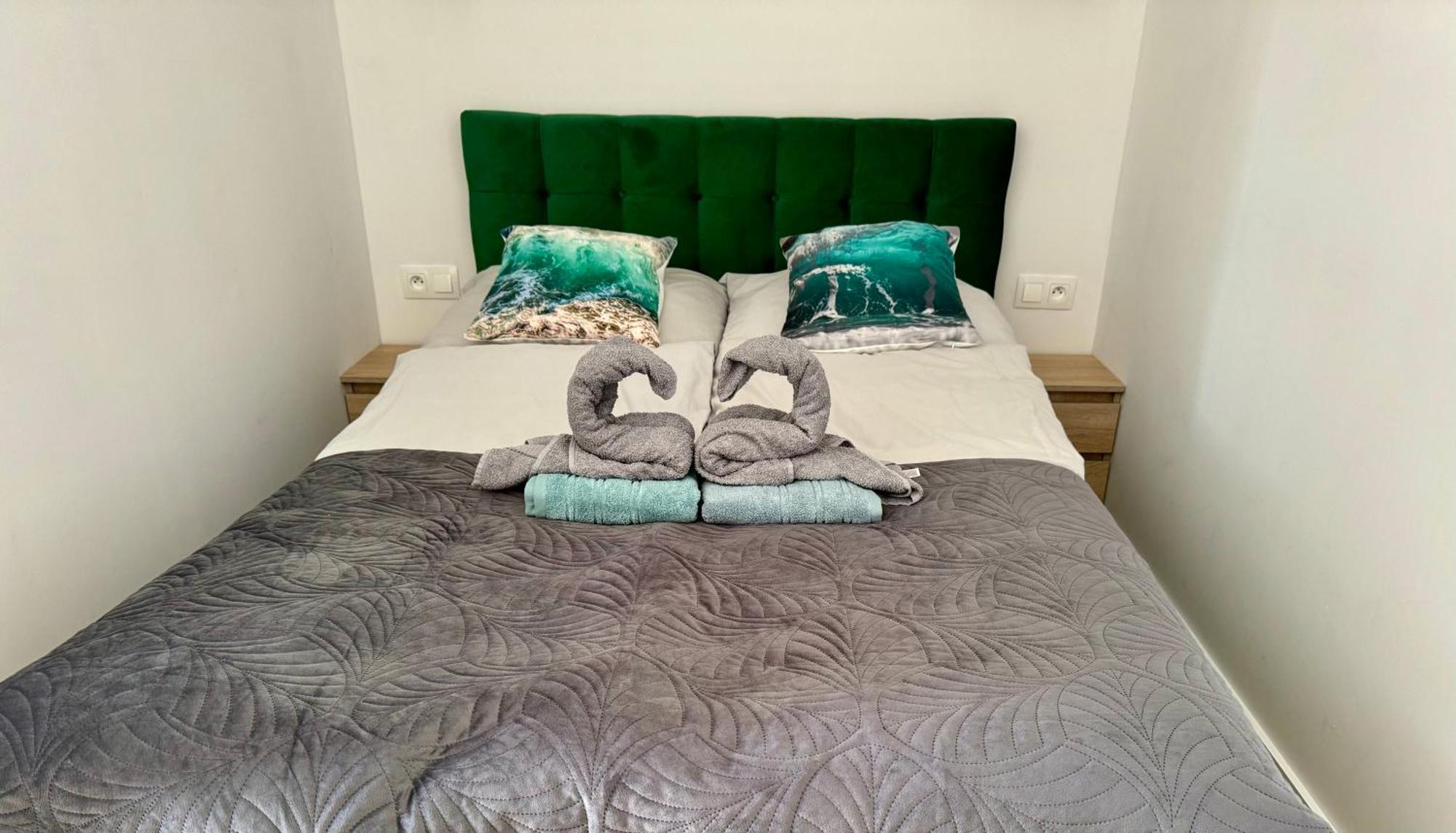 Klimatyzowany Apartament Blue , Sarbinowo Parking Basen Dış mekan fotoğraf